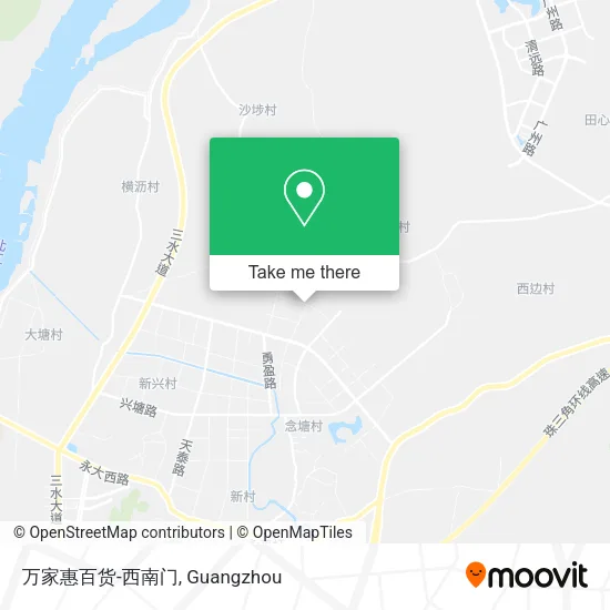 万家惠百货-西南门 map