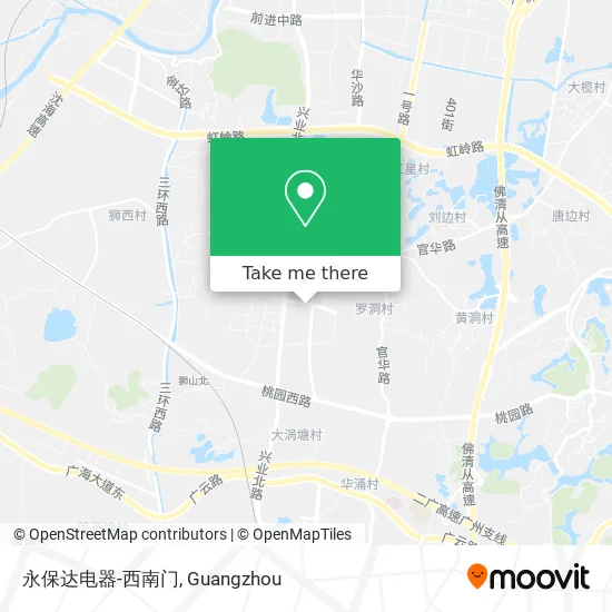永保达电器-西南门 map