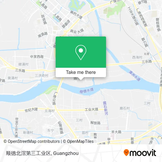 顺德北滘第三工业区 map