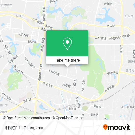 明诚加工 map