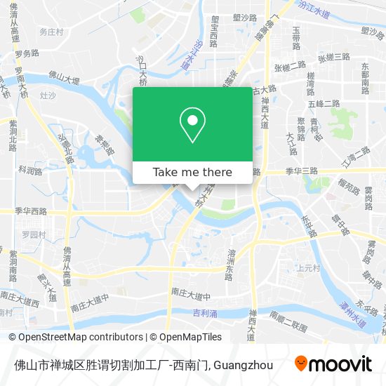 佛山市禅城区胜谓切割加工厂-西南门 map