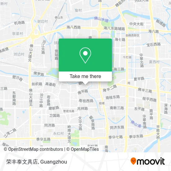荣丰泰文具店 map