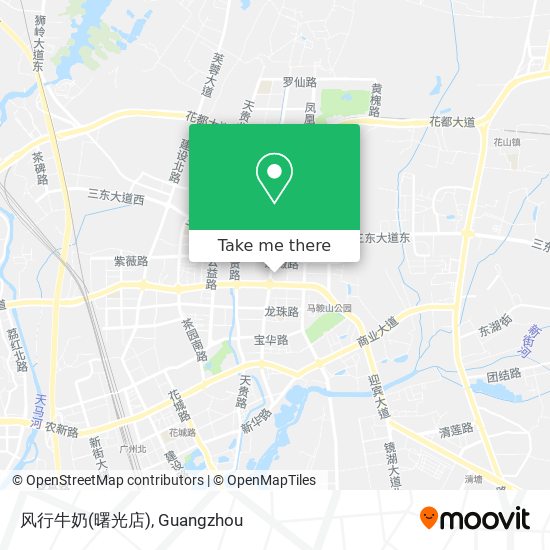 风行牛奶(曙光店) map