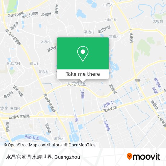 水晶宫渔具水族世界 map