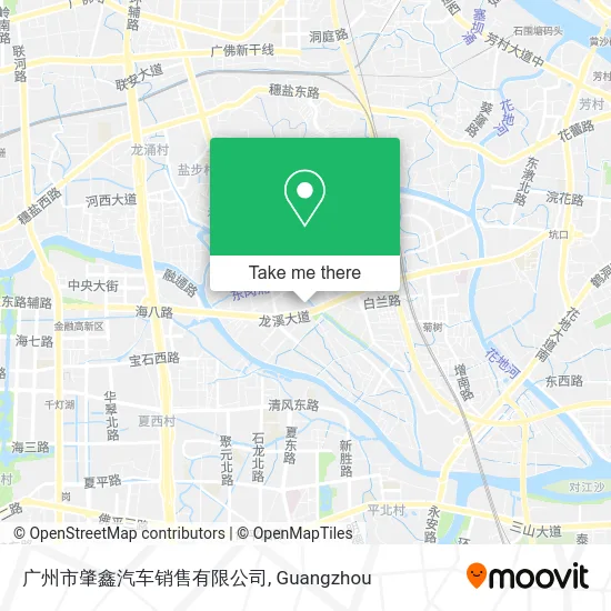 广州市肇鑫汽车销售有限公司 map