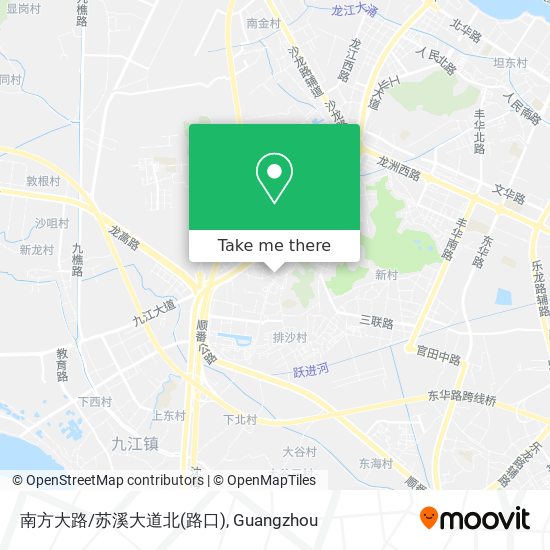 南方大路/苏溪大道北(路口) map