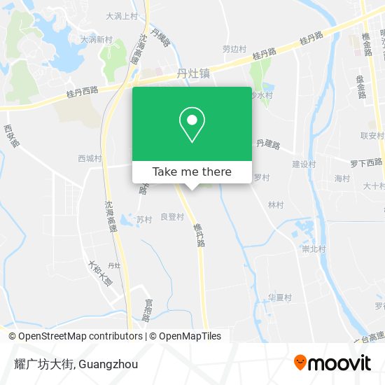 耀广坊大街 map