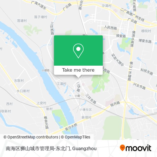 南海区狮山城市管理局-东北门 map