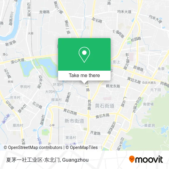 夏茅一社工业区-东北门 map