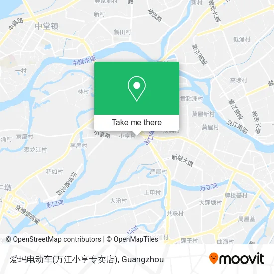 爱玛电动车(万江小享专卖店) map