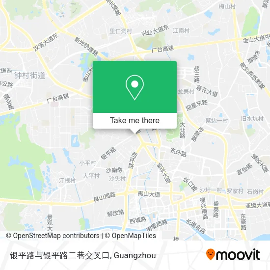 银平路与银平路二巷交叉口 map
