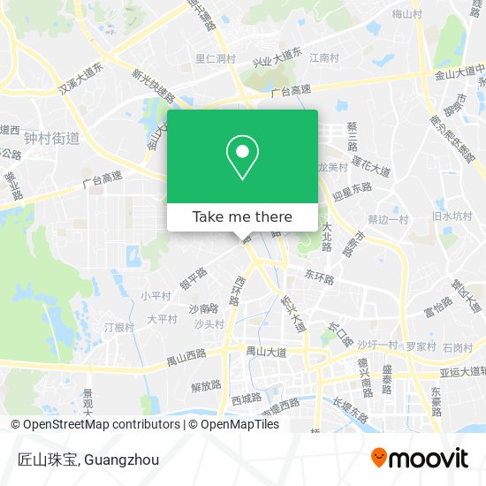 匠山珠宝 map