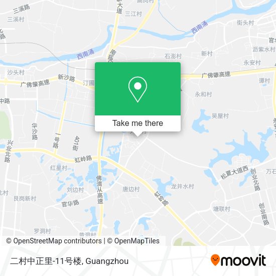 二村中正里-11号楼 map