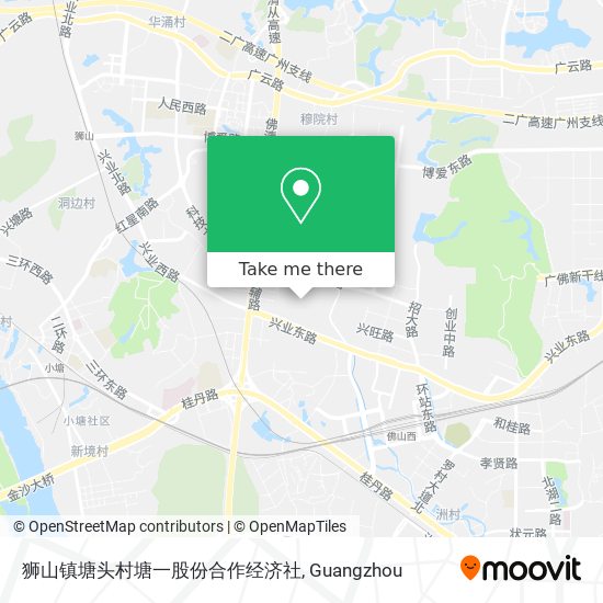狮山镇塘头村塘一股份合作经济社 map