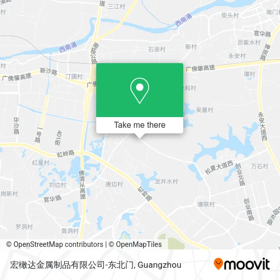 宏橄达金属制品有限公司-东北门 map