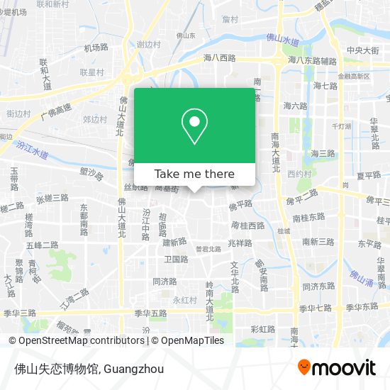 佛山失恋博物馆 map