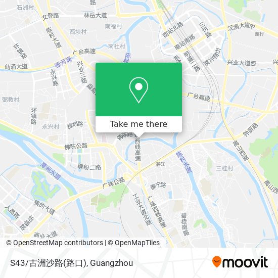 S43/古洲沙路(路口) map