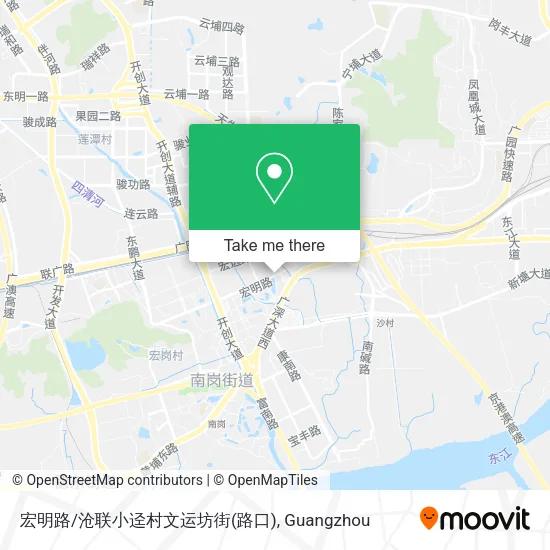 宏明路/沧联小迳村文运坊街(路口) map