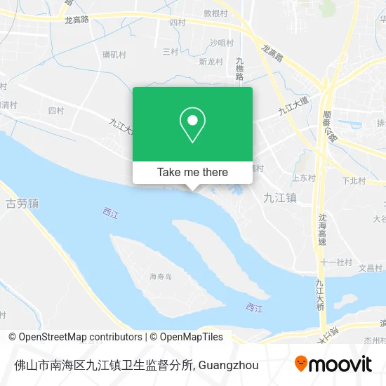 佛山市南海区九江镇卫生监督分所 map