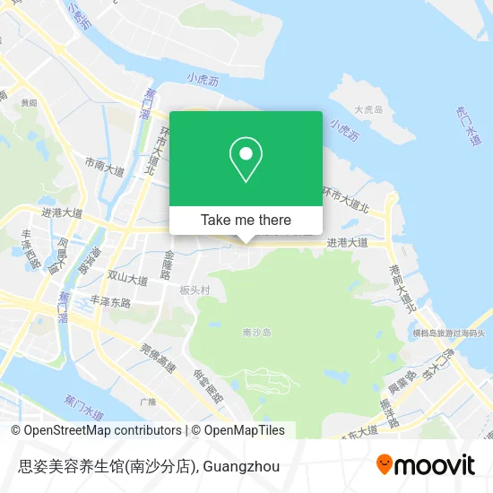 思姿美容养生馆(南沙分店) map