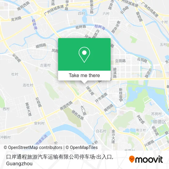 口岸通程旅游汽车运输有限公司停车场-出入口 map