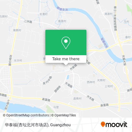 华泰福(杏坛北河市场店) map