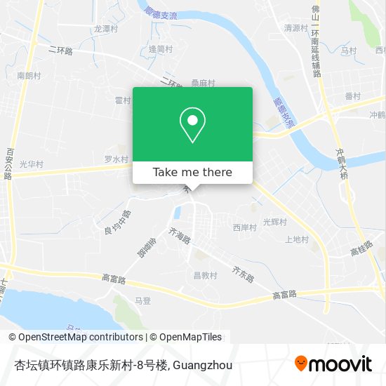 杏坛镇环镇路康乐新村-8号楼 map