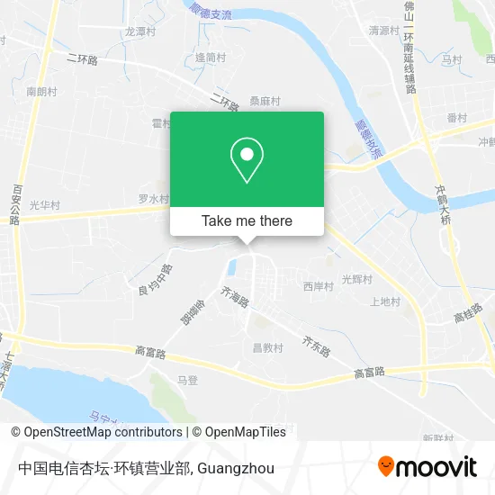 中国电信杏坛·环镇营业部 map
