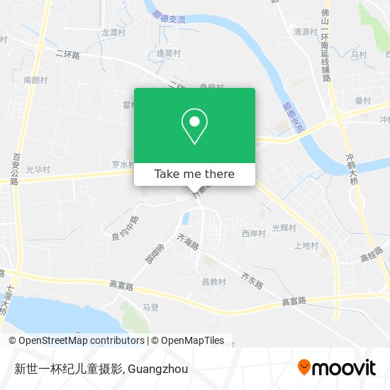 新世一杯纪儿童摄影 map