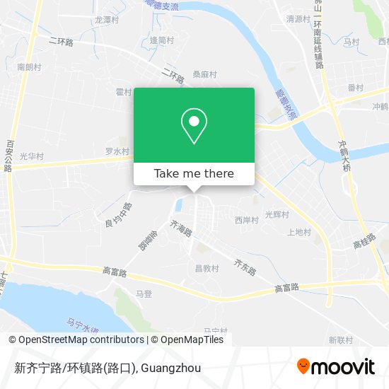 新齐宁路/环镇路(路口) map