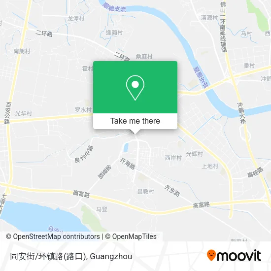 同安街/环镇路(路口) map