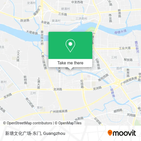 新塘文化广场-东门 map