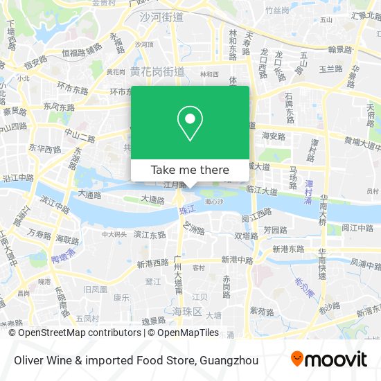 Oliver Wine & imported Food Store map