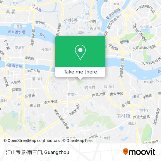 江山帝景-南三门 map