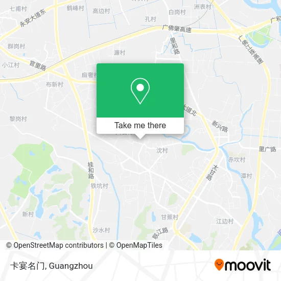 卡宴名门 map