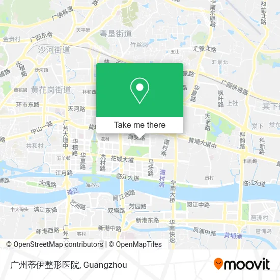 广州蒂伊整形医院 map