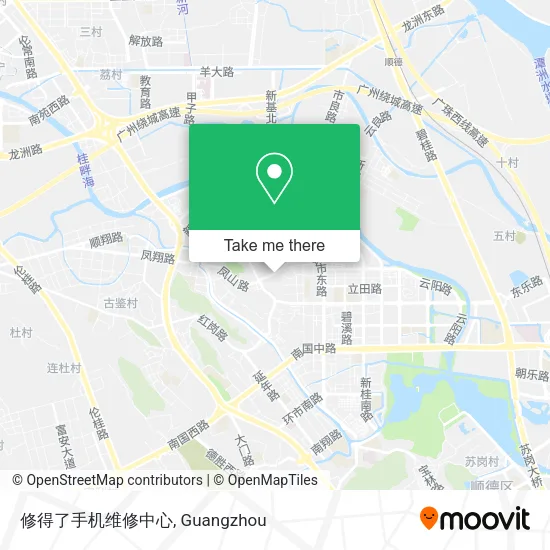 修得了手机维修中心 map