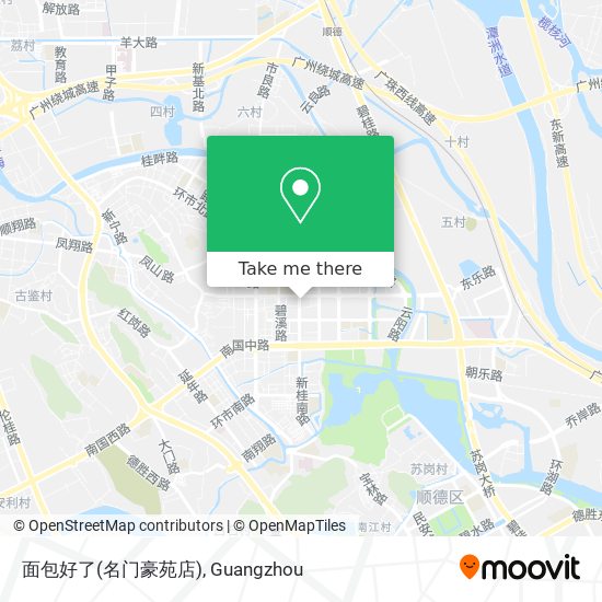 面包好了(名门豪苑店) map