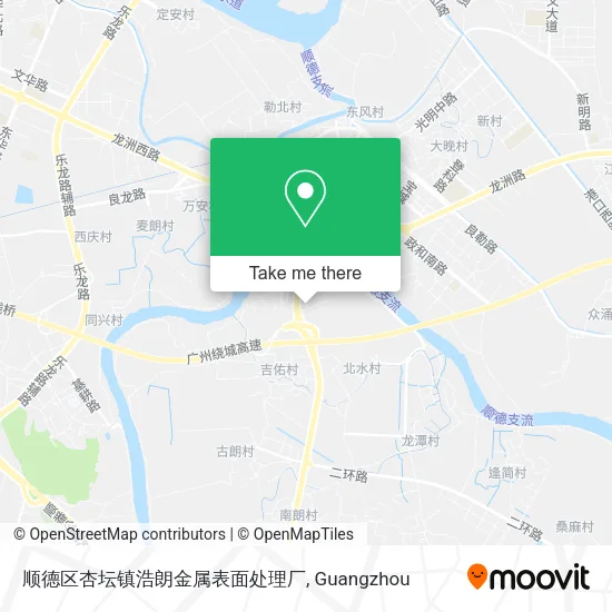 顺德区杏坛镇浩朗金属表面处理厂 map