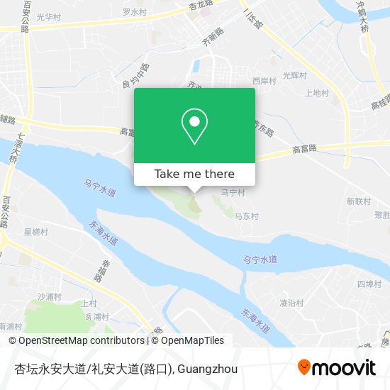 杏坛永安大道/礼安大道(路口) map