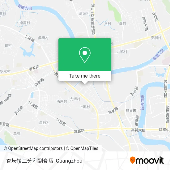 杏坛镇二分利副食店 map