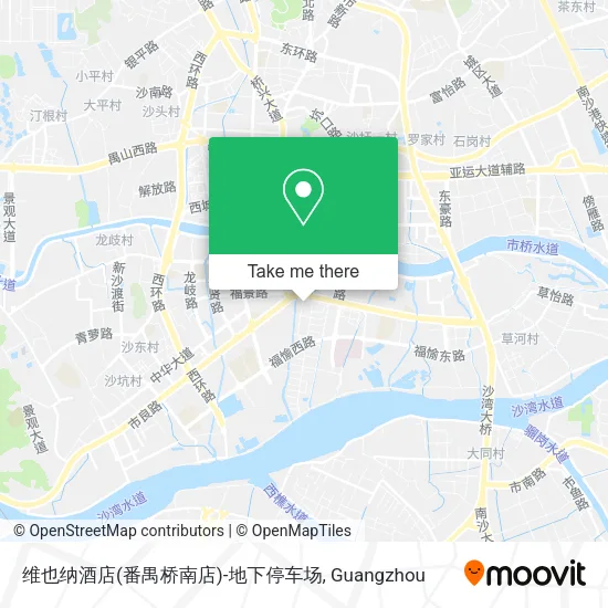 维也纳酒店(番禺桥南店)-地下停车场 map