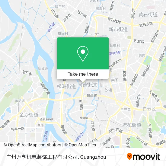 广州万亨机电装饰工程有限公司 map