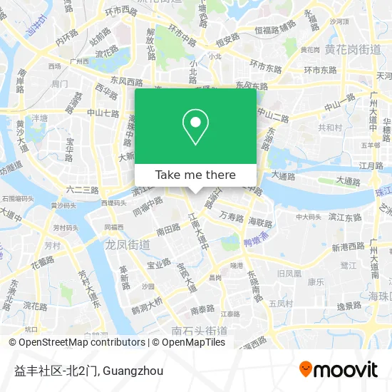 益丰社区-北2门 map