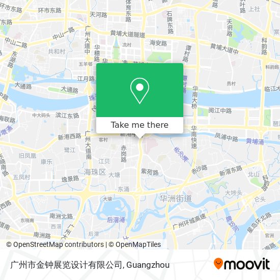 广州市金钟展览设计有限公司 map