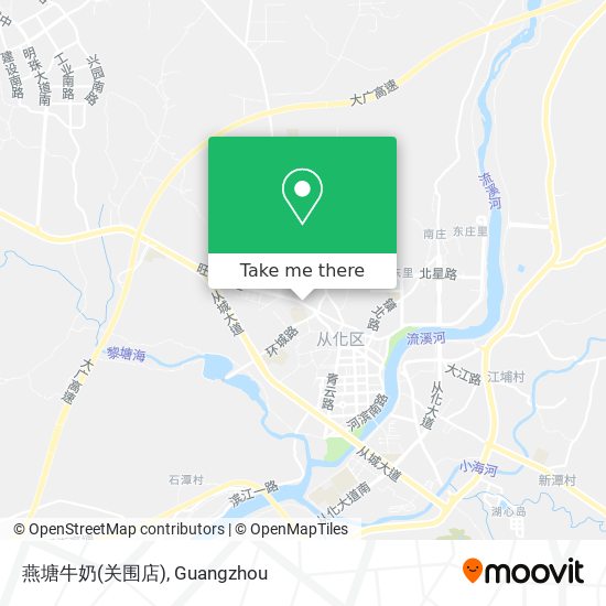 燕塘牛奶(关围店) map
