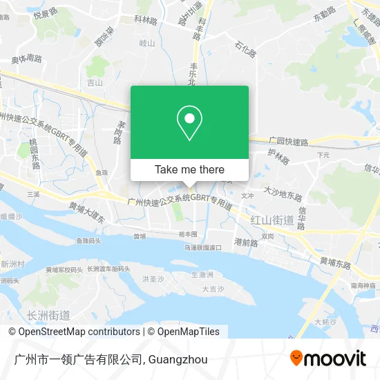 广州市一领广告有限公司 map
