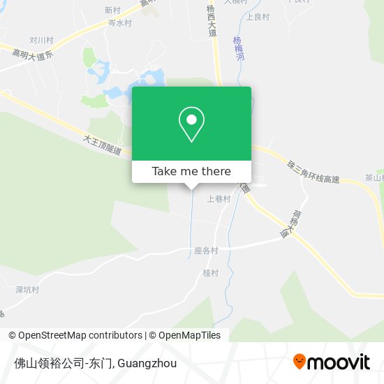 佛山领裕公司-东门 map