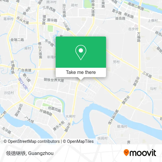 领德钢铁 map