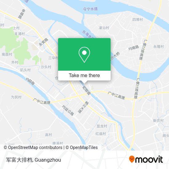 军富大排档 map